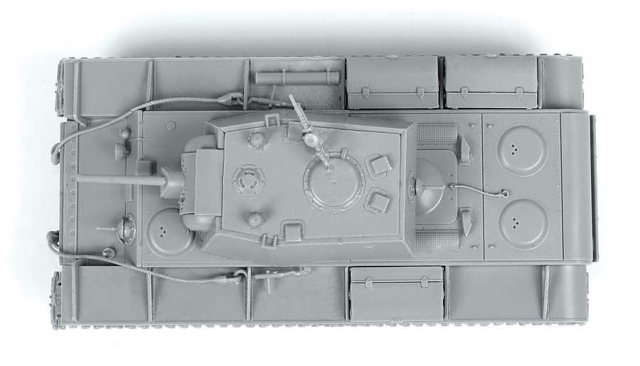 Model Kit tank 5070 - KV-1 WWII (1:72)