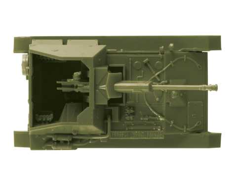 Model Kit tank 6239 - SU-76M Soviet S.P.Gun (1:100)