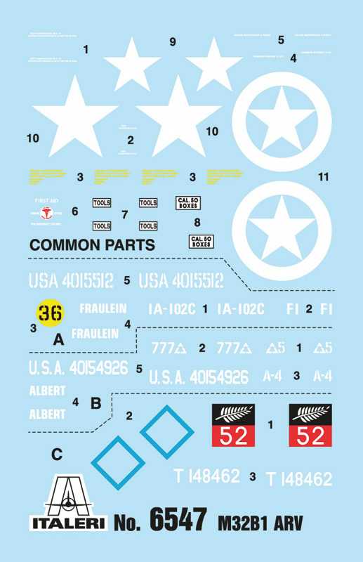 Model Kit tank 6547 - M32B1 ARMORED RECOVERY VEHICLE (1:35)