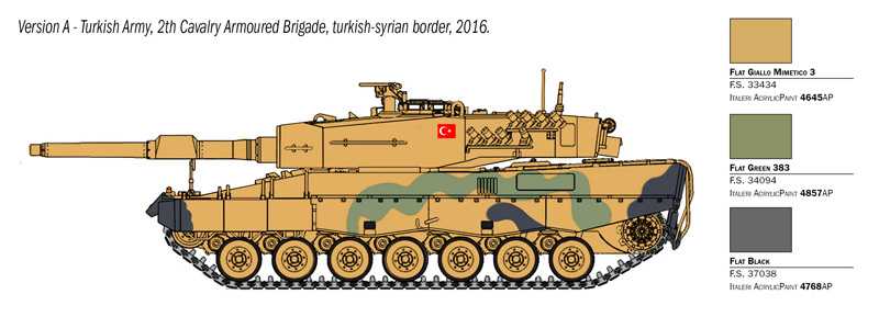 Model Kit tank 6559 - Leopard 2A4 (1:35)