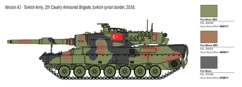 Model Kit tank 6559 - Leopard 2A4 (1:35)