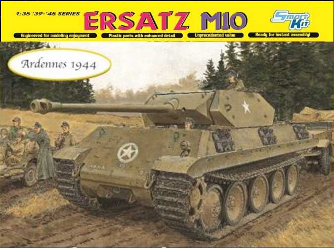 Model Kit tank 6561 - ERSATZ M10 (SMART KIT) (1:35)