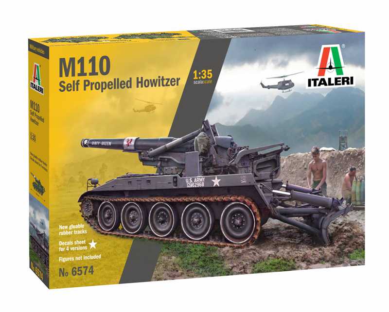 Model Kit tank 6574 - M110 (1:35)
