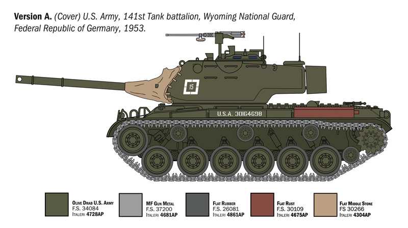 Model Kit tank 6763 - M47 Patton (1:35)