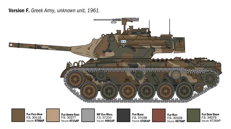Model Kit tank 6763 - M47 Patton (1:35)