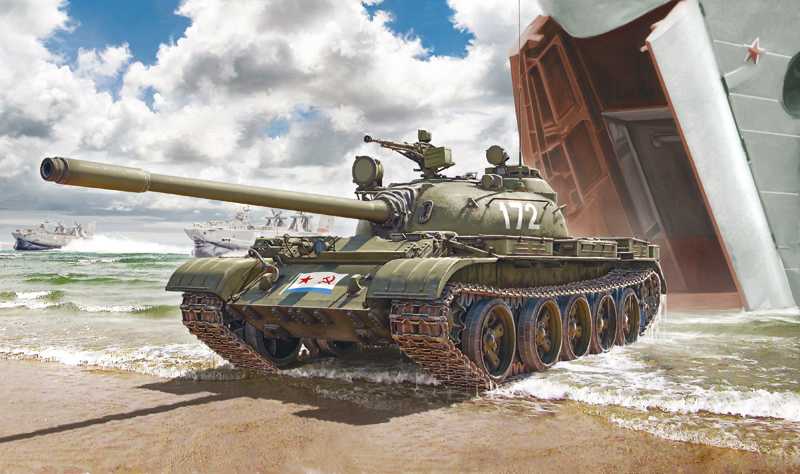 Model Kit tank 7081 - T-55 A (1:72)