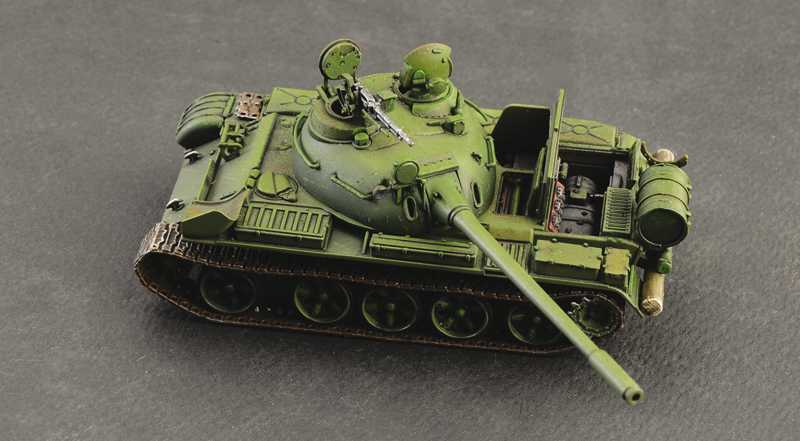 Model Kit tank 7081 - T-55 A (1:72)
