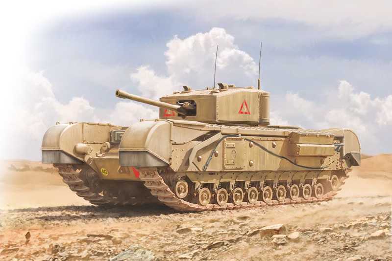 Model Kit tank 7083 - Churchill Mk. III (1:72)