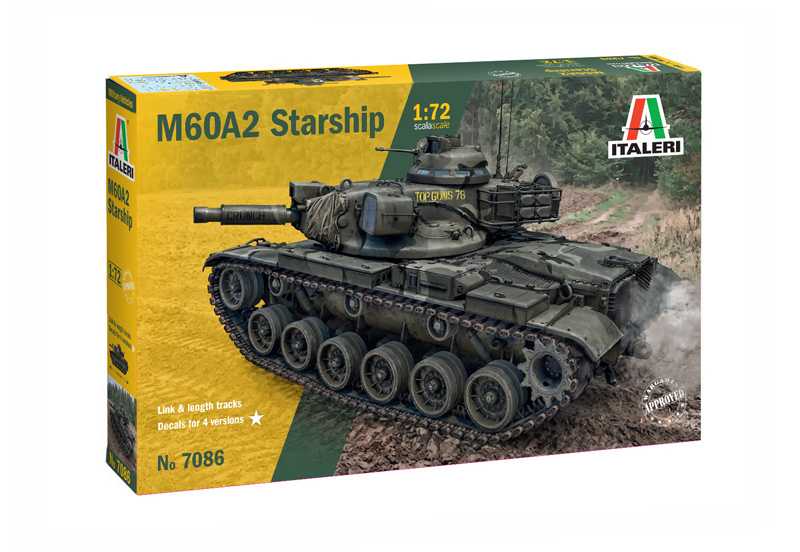 Model Kit tank 7086 - M60A2 (1:72)