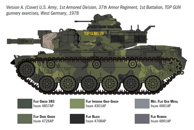 Model Kit tank 7086 - M60A2 (1:72)