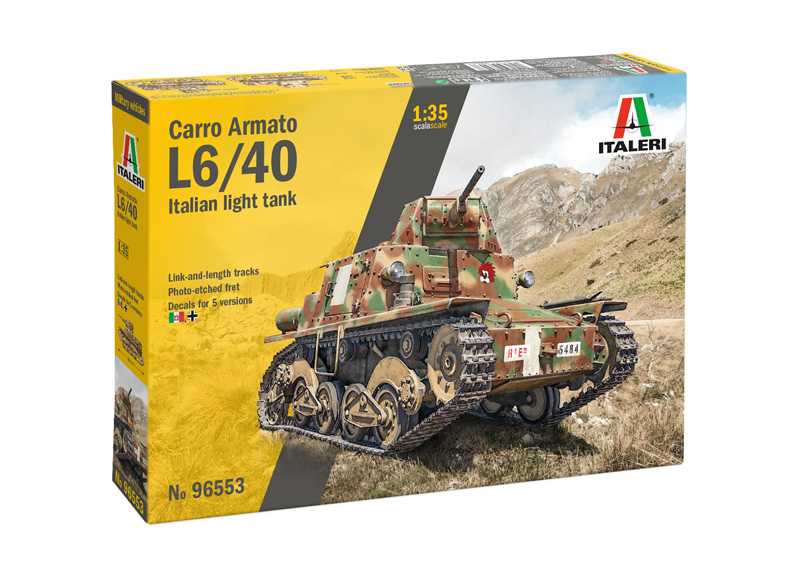 Model Kit tank 96553 - Carro Armato L6/40 (1:35)