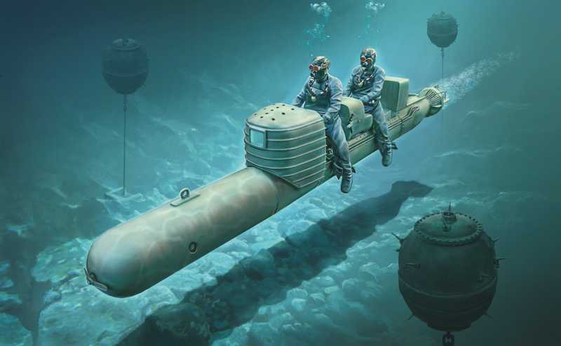 Model Kit torpédo 5621 - S.L.C. MAIALE (1:35)