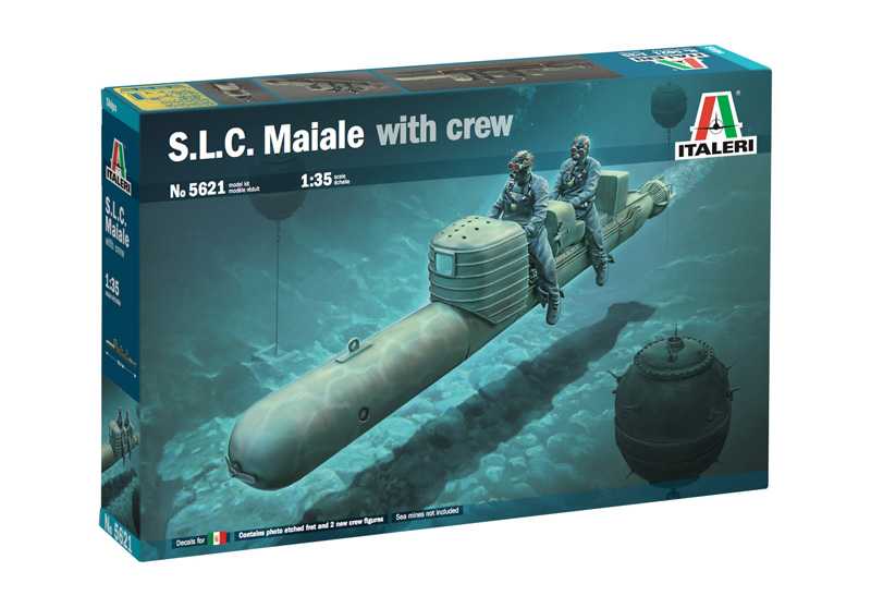 Model Kit torpédo 5621 - S.L.C. MAIALE (1:35)