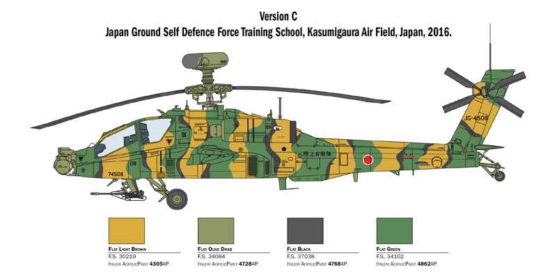 Model Kit vrtulník 2748 - AH-64D LONGBOW APACHE (1:48)