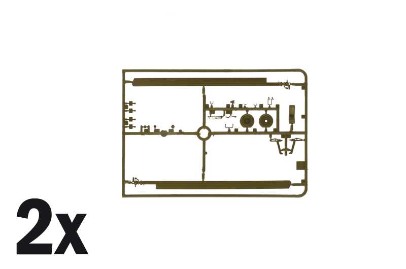 Model Kit vrtulník 2776 - H-34A Pirate /UH-34D U.S. Marines (1:48)