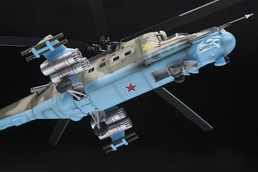 Model Kit vrtulník 4812 - MIL Mi-24P Russ.Attack Helicopter (1:48)