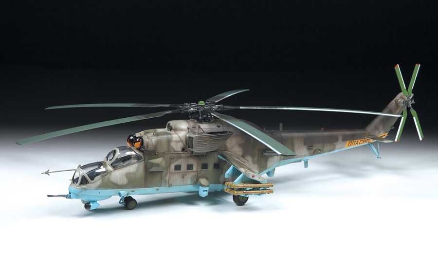 Model Kit vrtulník 4813 - MIL Mi-35 M "Hind E" (1:48)