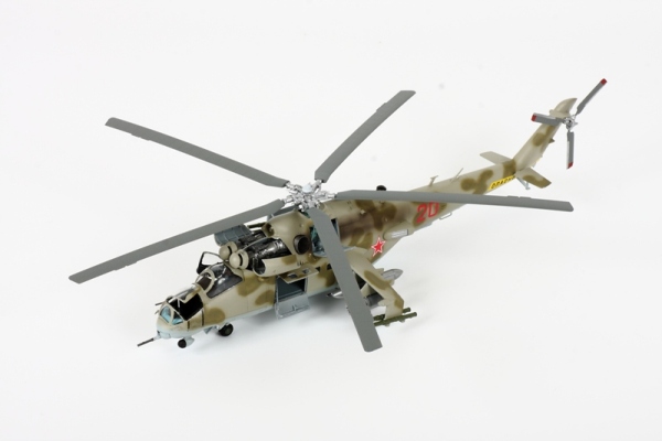 Model Kit vrtulník 7293 - MIL MI-24V/VP Hind E (1:72)