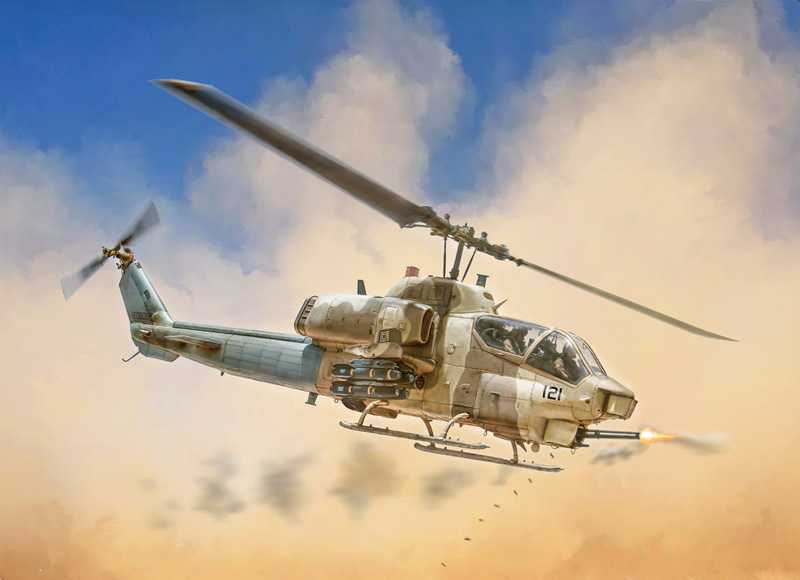 Model Kit vrtulník 90160 - AH-1W Super Cobra (1:72)