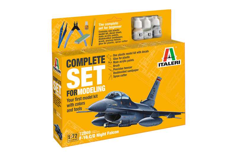 Model Set letadlo 72009 - F-16 C/D Night Falcon (1:72)