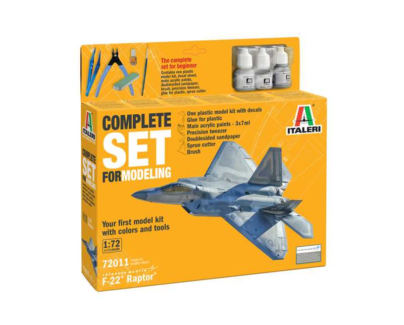 Model Set letadlo 72011 - 1:72 F-22 Raptor (1:72)