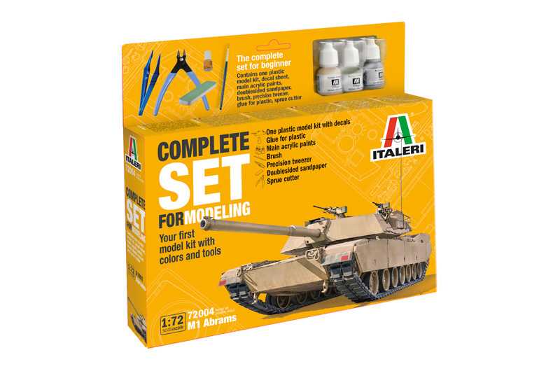 Model Set tank 72004 - M1 Abrams (1:72)