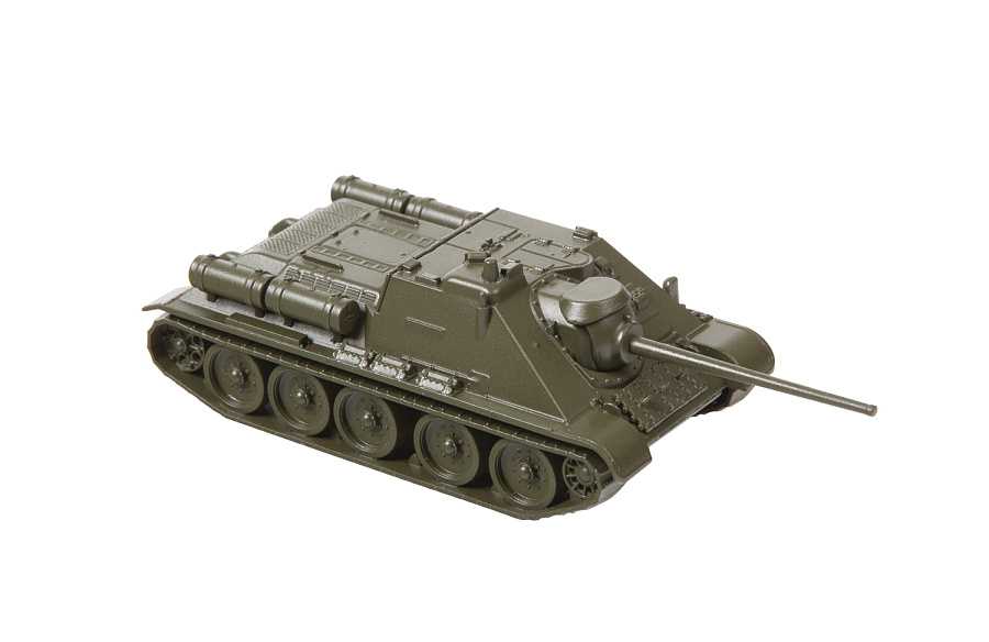 Model kit military 6289 - Su-85 (Snap Fit) (1:100)