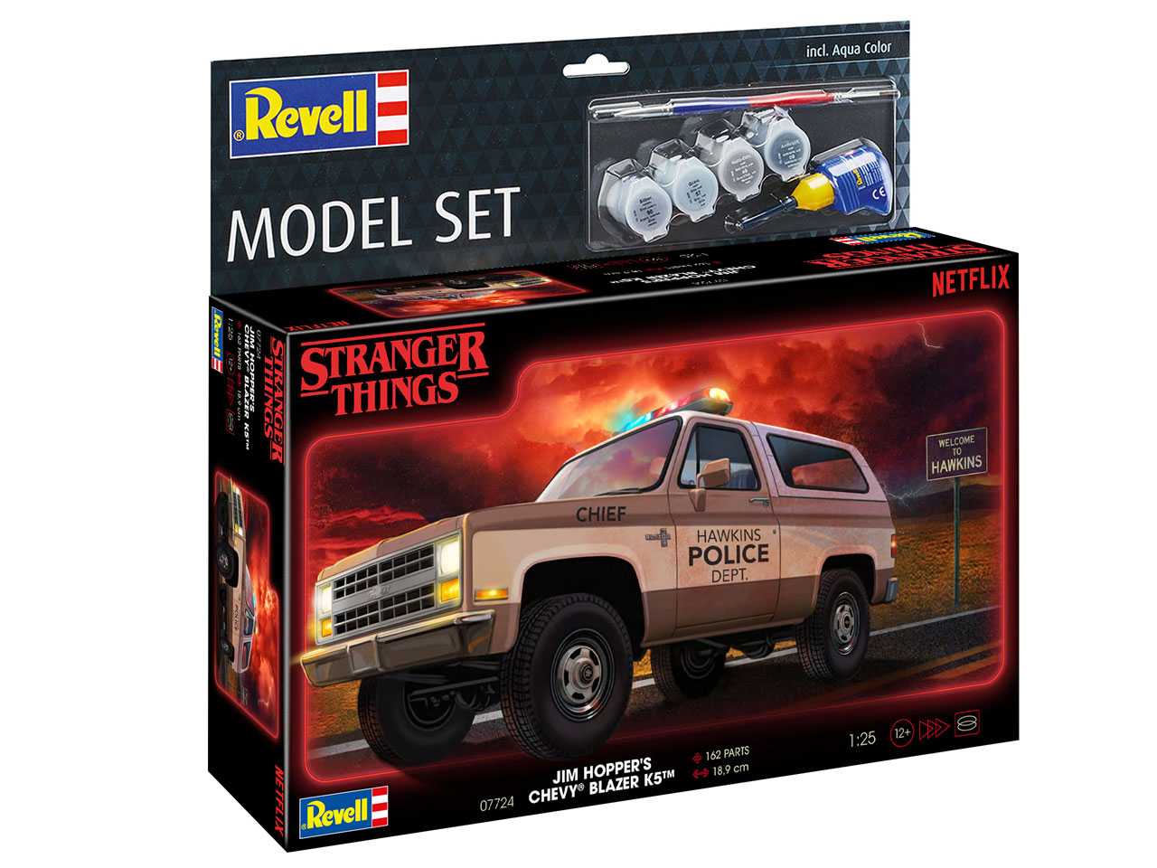 ModelSet STRANGER THINGS auto 67724 - 1985 Chevrolet K5 Blazer (1:25)