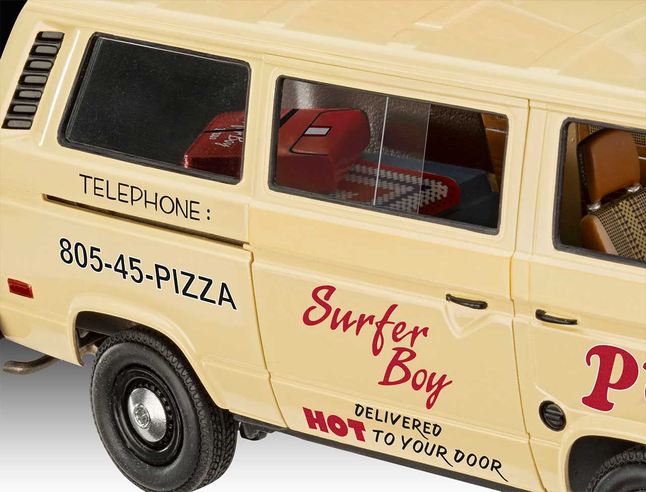 ModelSet STRANGER THINGS auto 67725 - VW T3 Bus "Surfer Boy" (1:25)