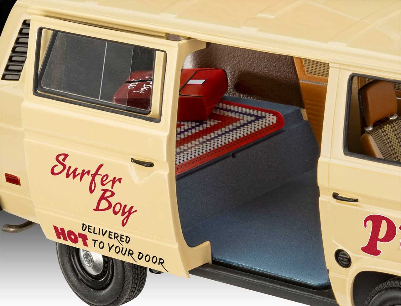 ModelSet STRANGER THINGS auto 67725 - VW T3 Bus "Surfer Boy" (1:25)