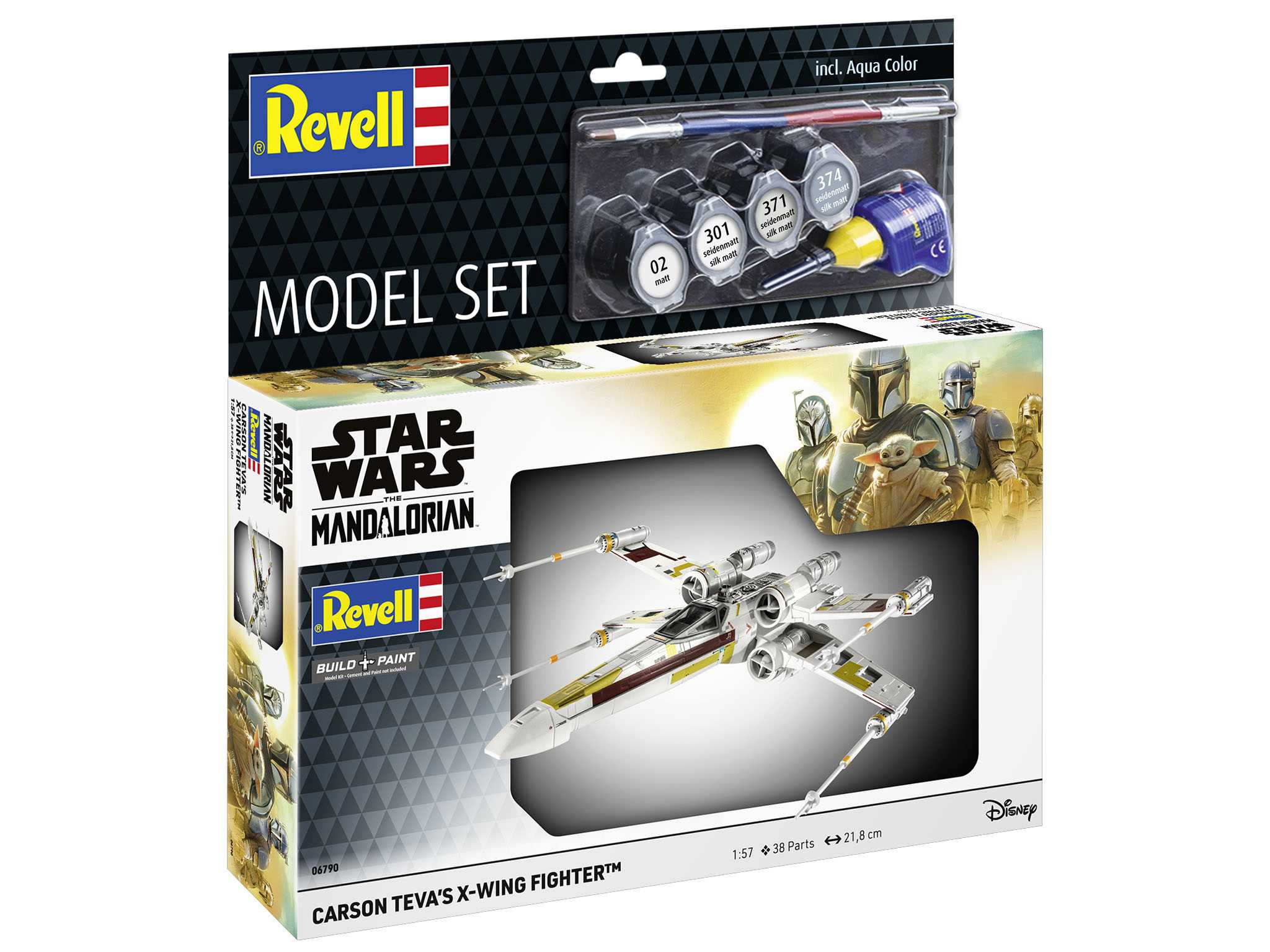 ModelSet SW 66790 - Carson Teva's X-Wing: The Mandalorian (1:57)