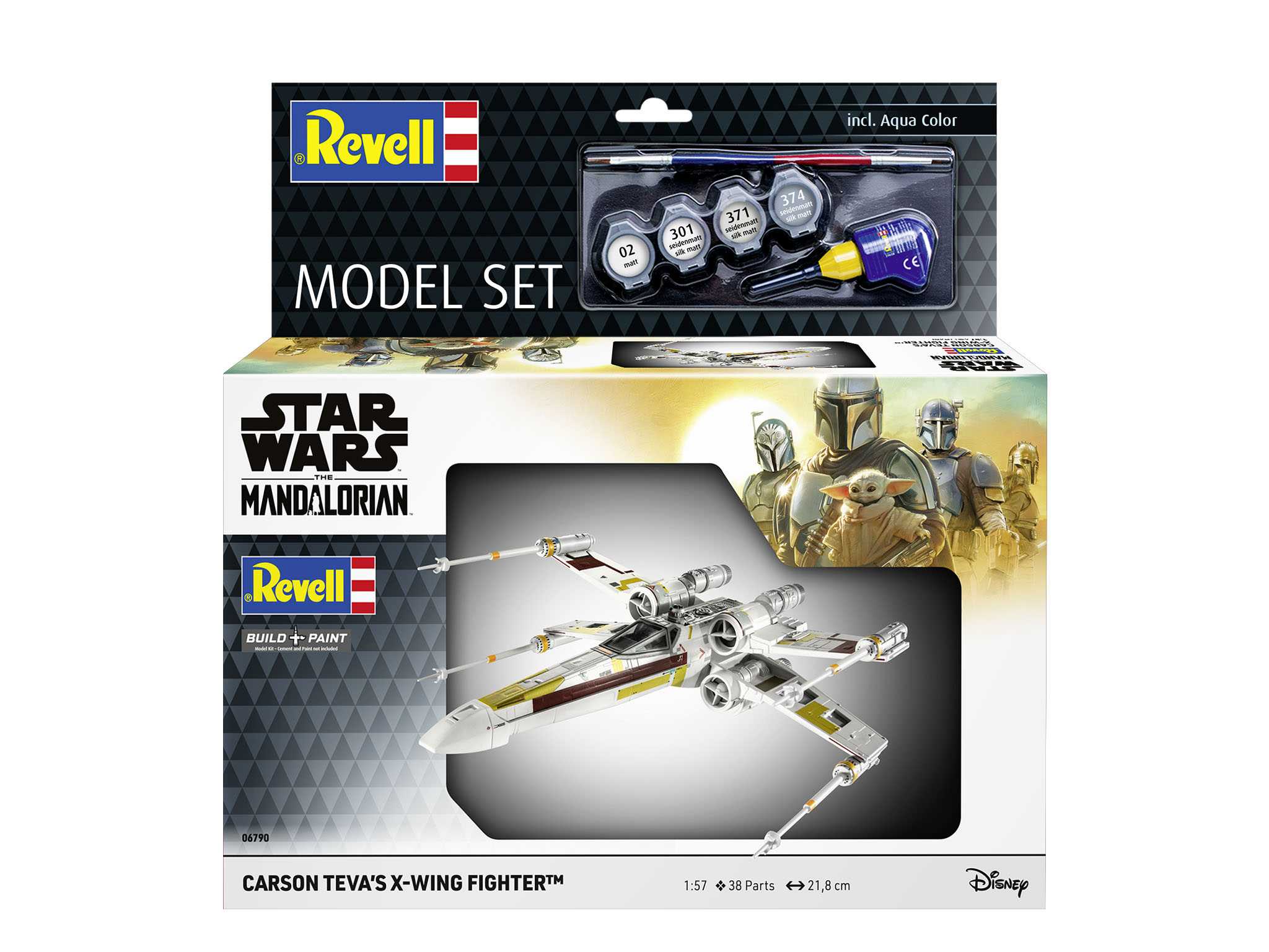 ModelSet SW 66790 - Carson Teva's X-Wing: The Mandalorian (1:57)
