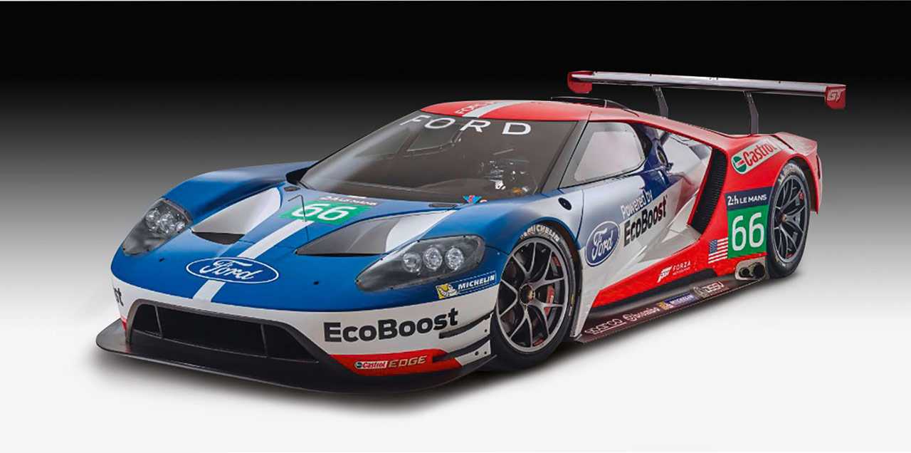 ModelSet auto 67041 - Ford GT Le Mans 2017 (1:24)