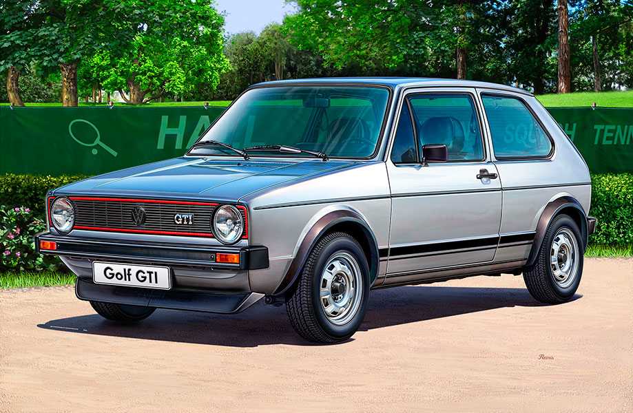 ModelSet auto 67072 - VW Golf 1 GTI (1:24)