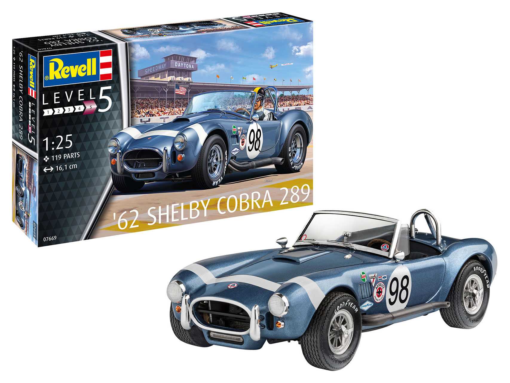 ModelSet auto 67669 - AC Cobra 289 (1:25)