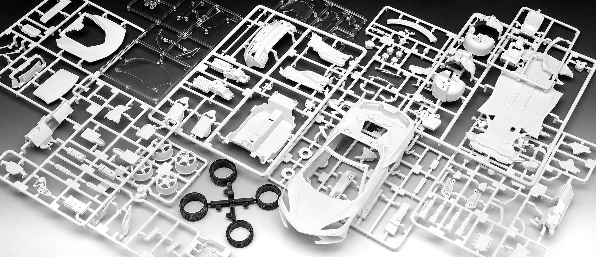 ModelSet auto 67714 - Corvette C8 Coupé (1:24)