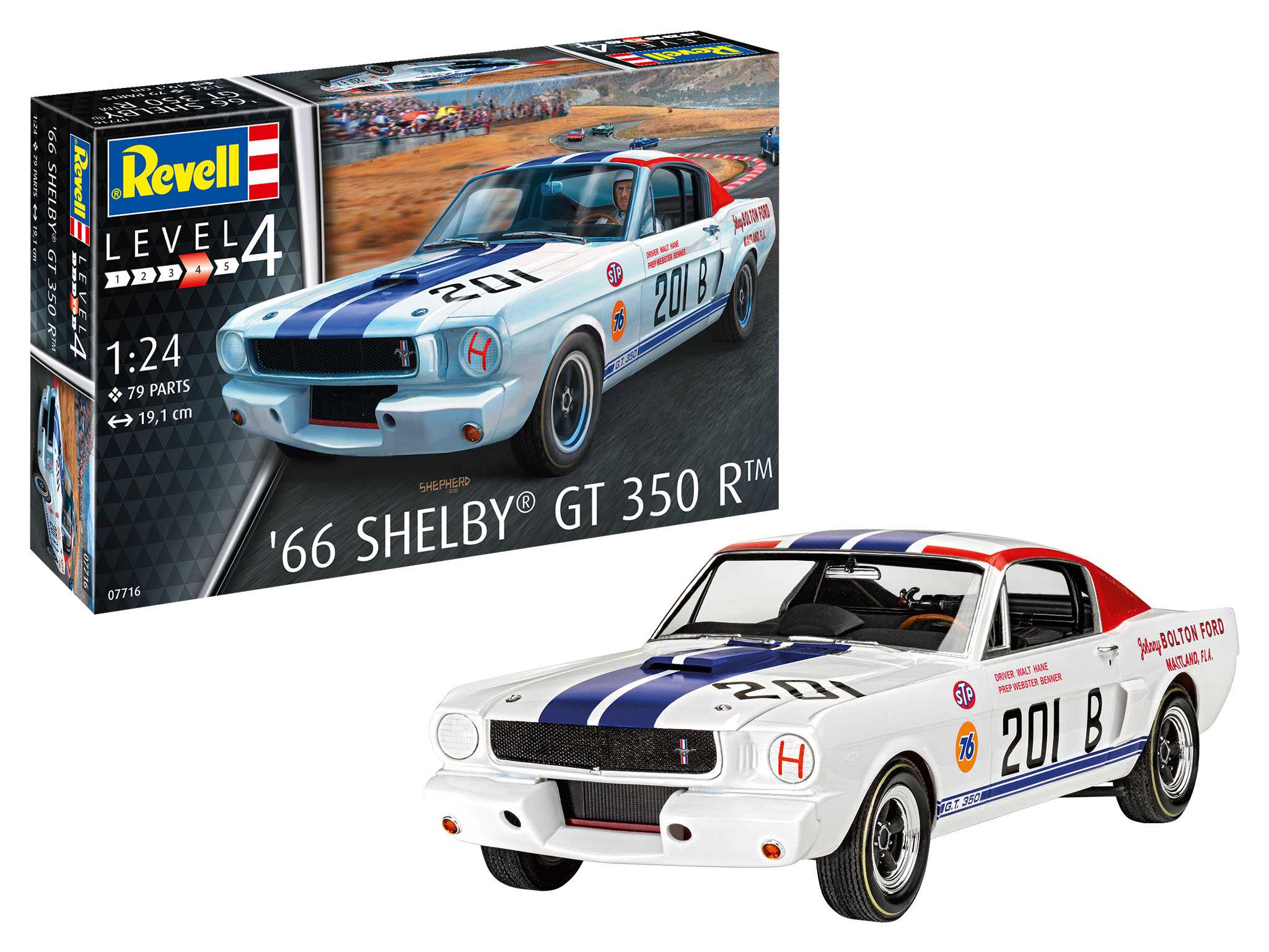 ModelSet auto 67716 - 1965 Shelby GT 350 R (1:24)