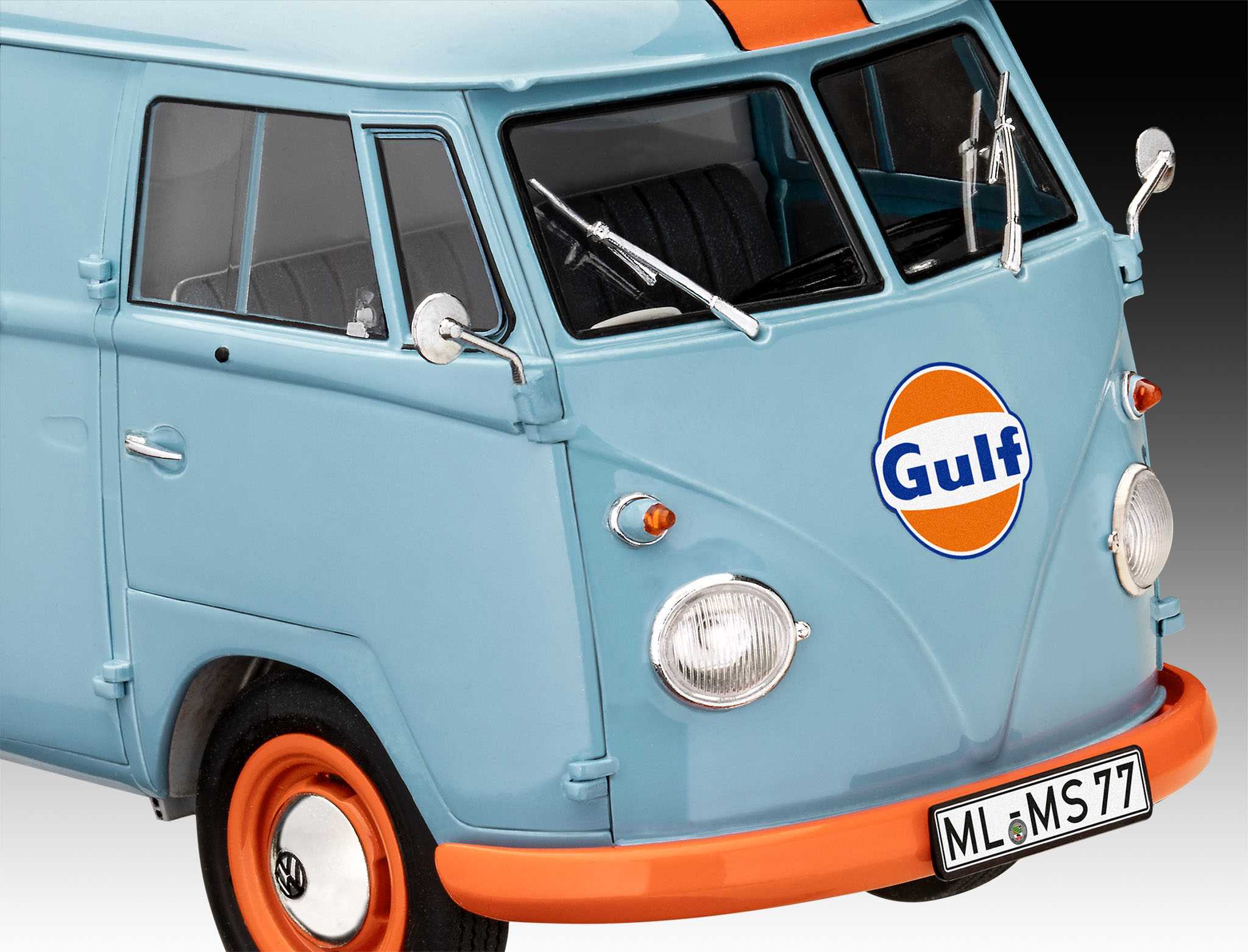 ModelSet auto 67726 - VW T1 Panel Van (Gulf Decoration) (1:24)