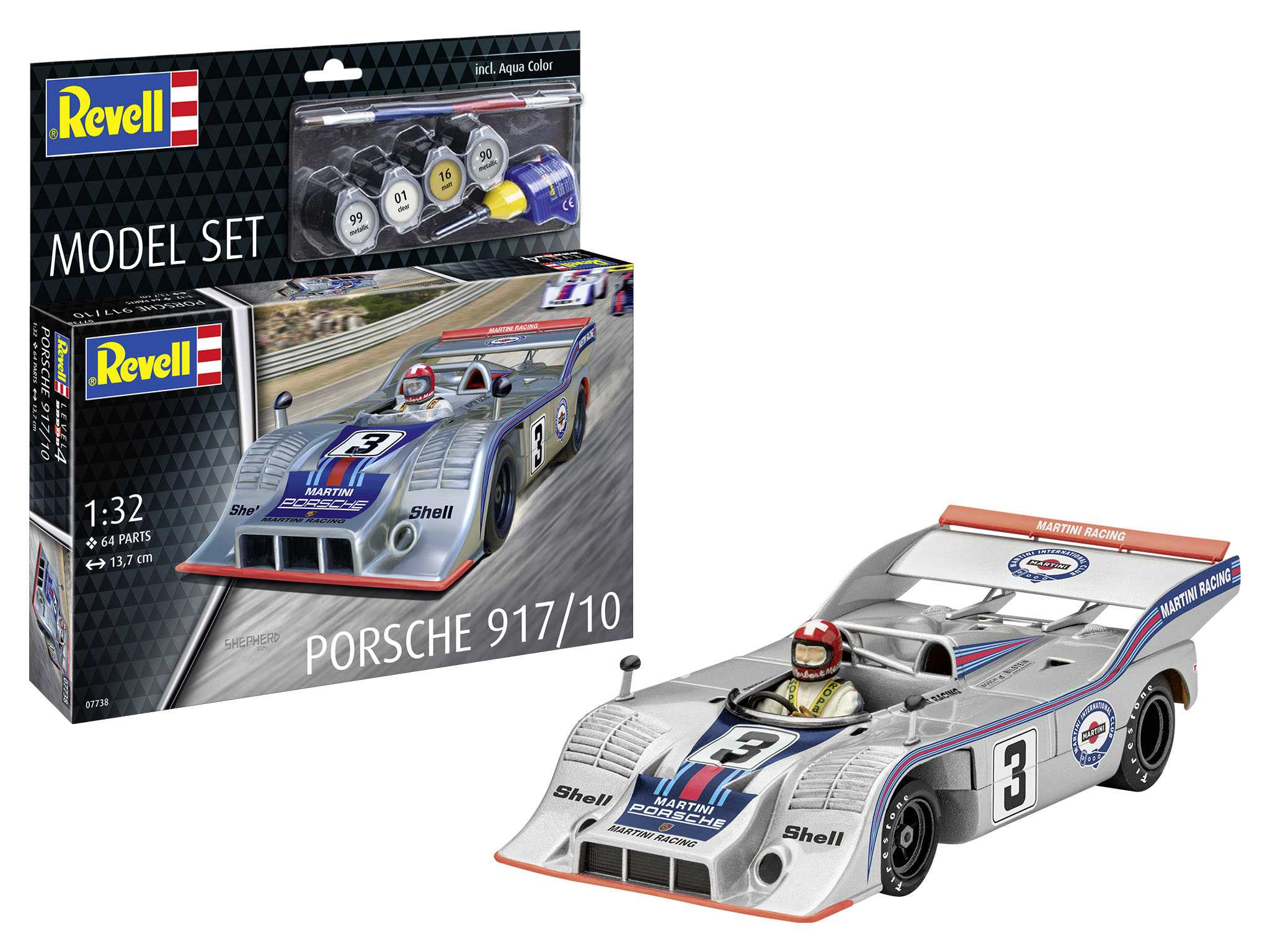 ModelSet auto 67738 - Porsche 917 (1:32)