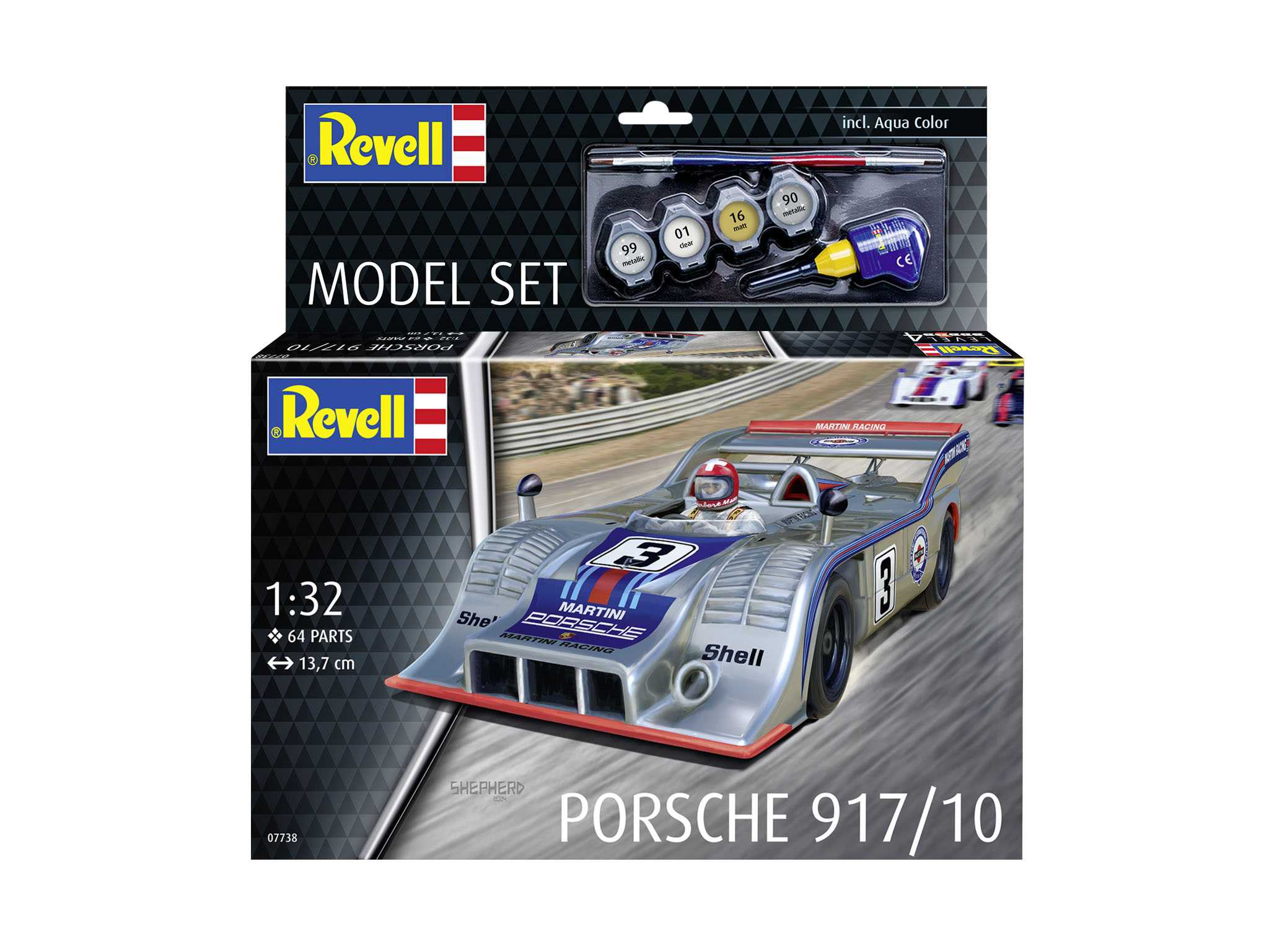 ModelSet auto 67738 - Porsche 917 (1:32)