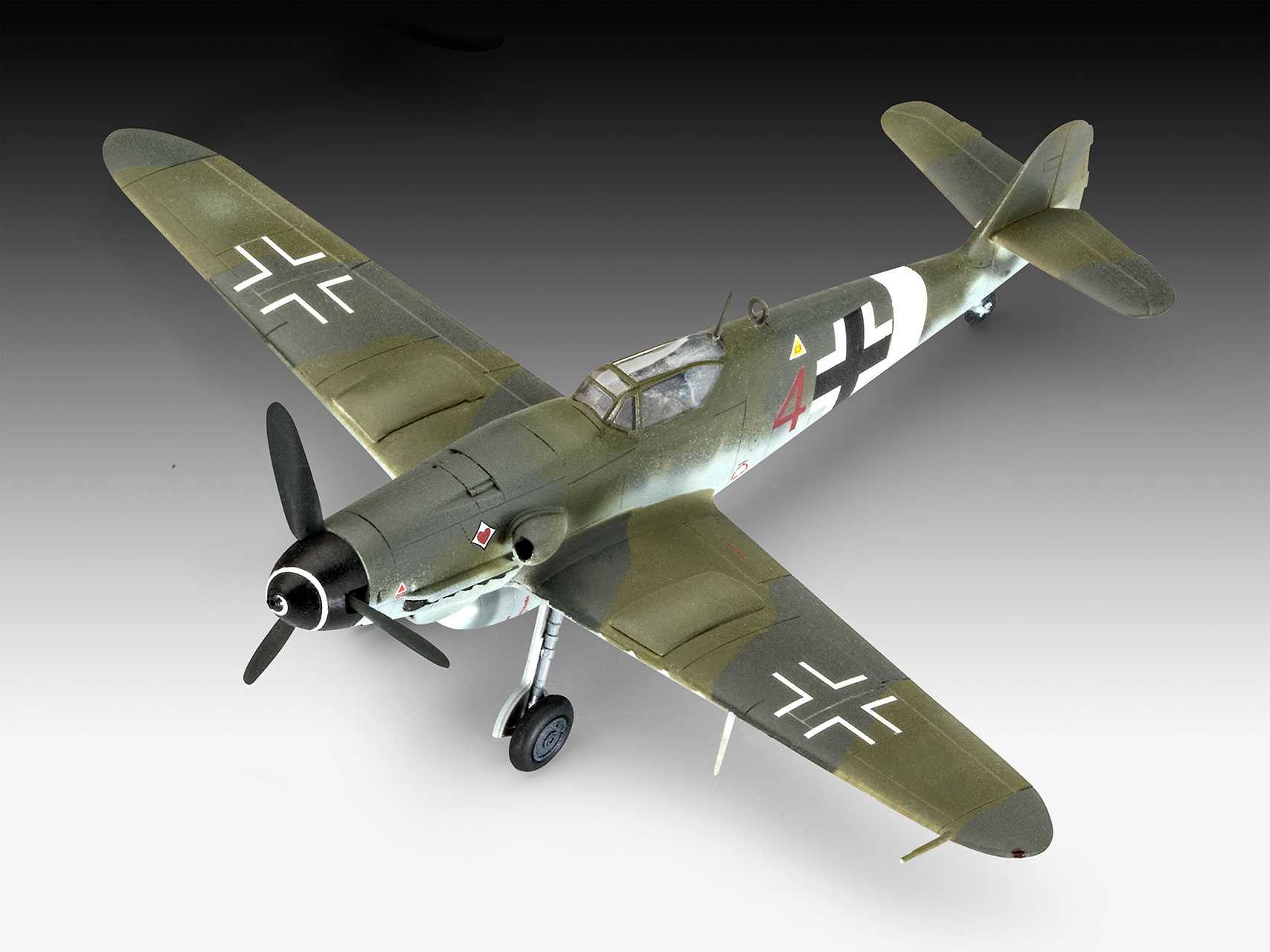 ModelSet letadla 63710 - Bf109G-10 & Spitfire Mk.V (1:72)
