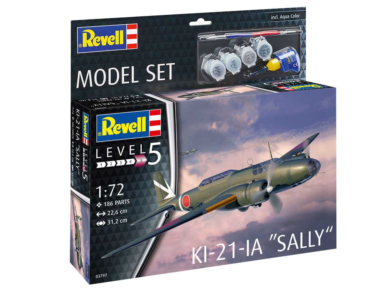 ModelSet letadlo 63797 - Ki-21-la "Sally" (1:72)