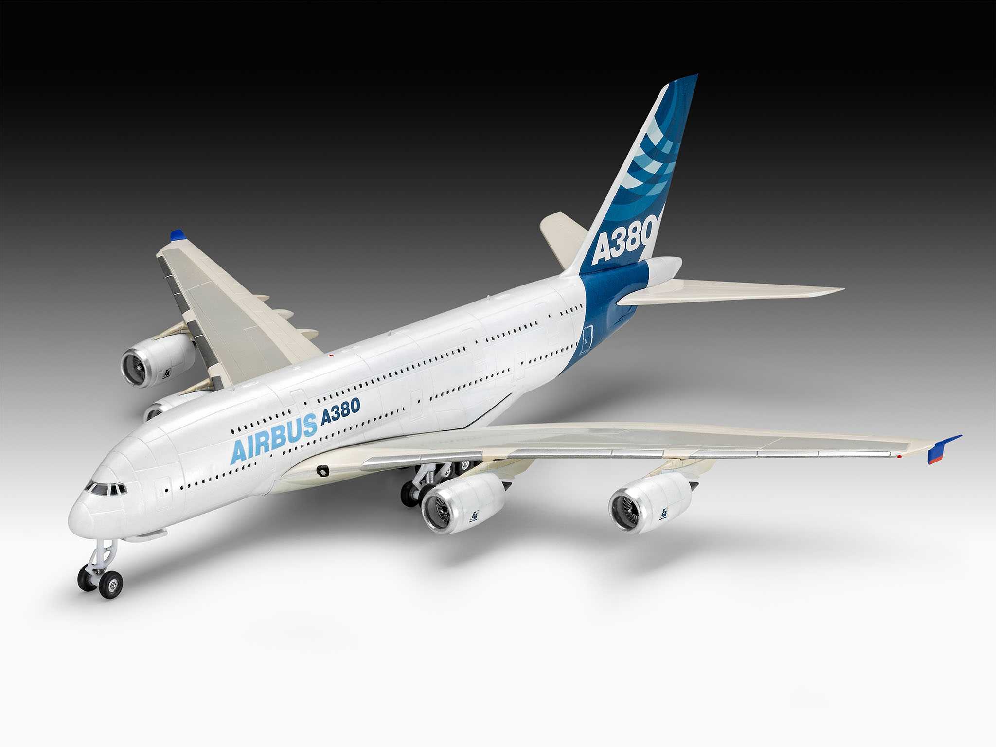 ModelSet letadlo 63808 - Airbus A380 (1:288)
