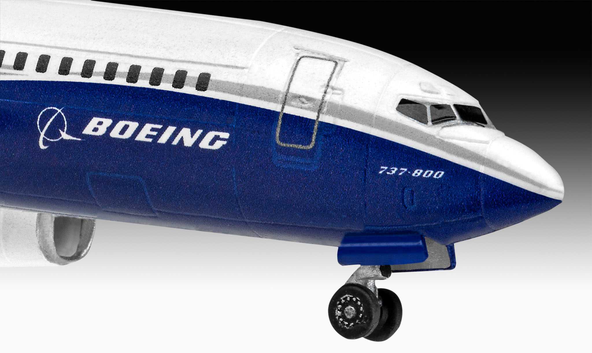 ModelSet letadlo 63809 - Boeing 737-800 (1:288)