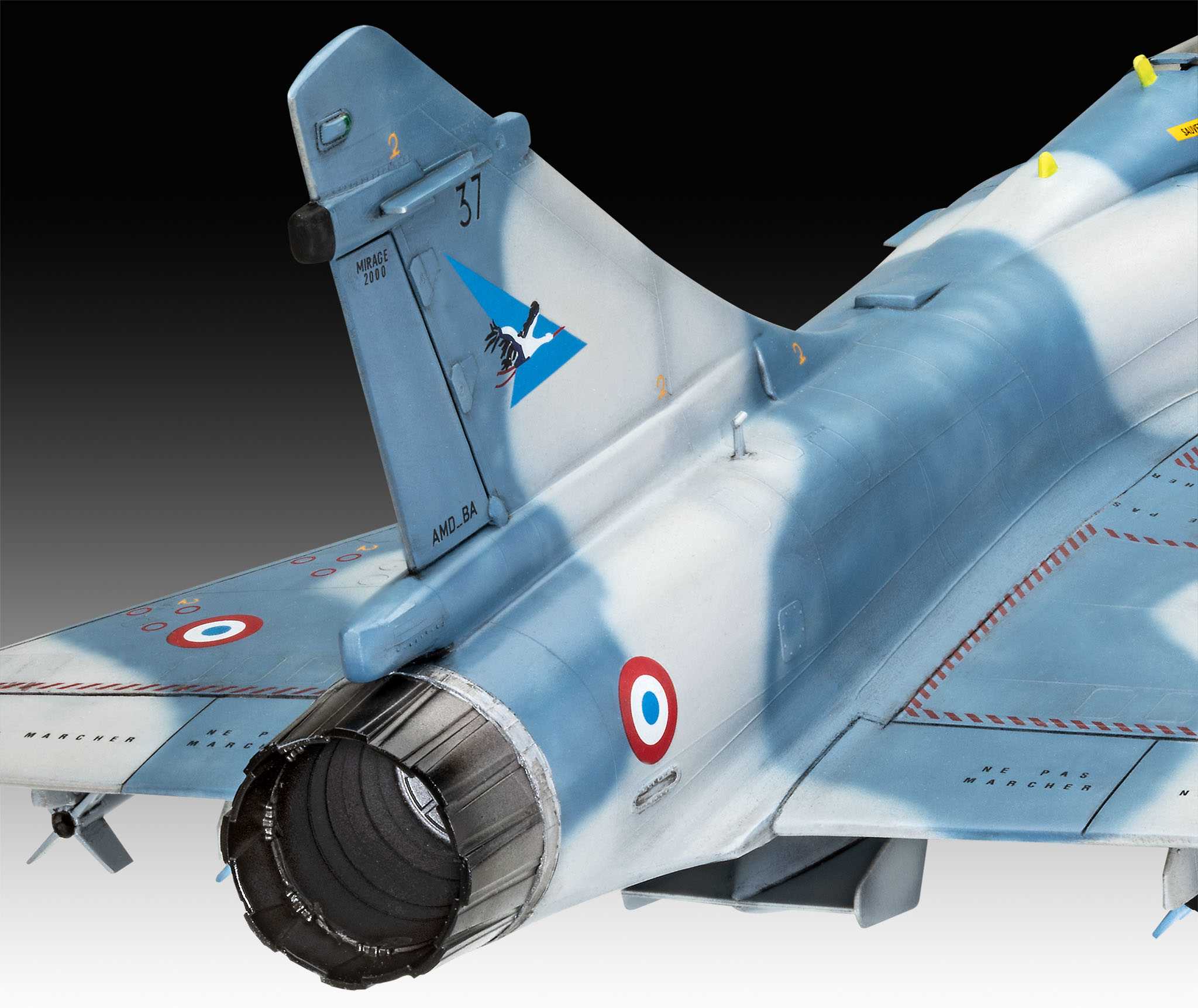 ModelSet letadlo 63813 - Dassault Mirage 2000C (1:48)