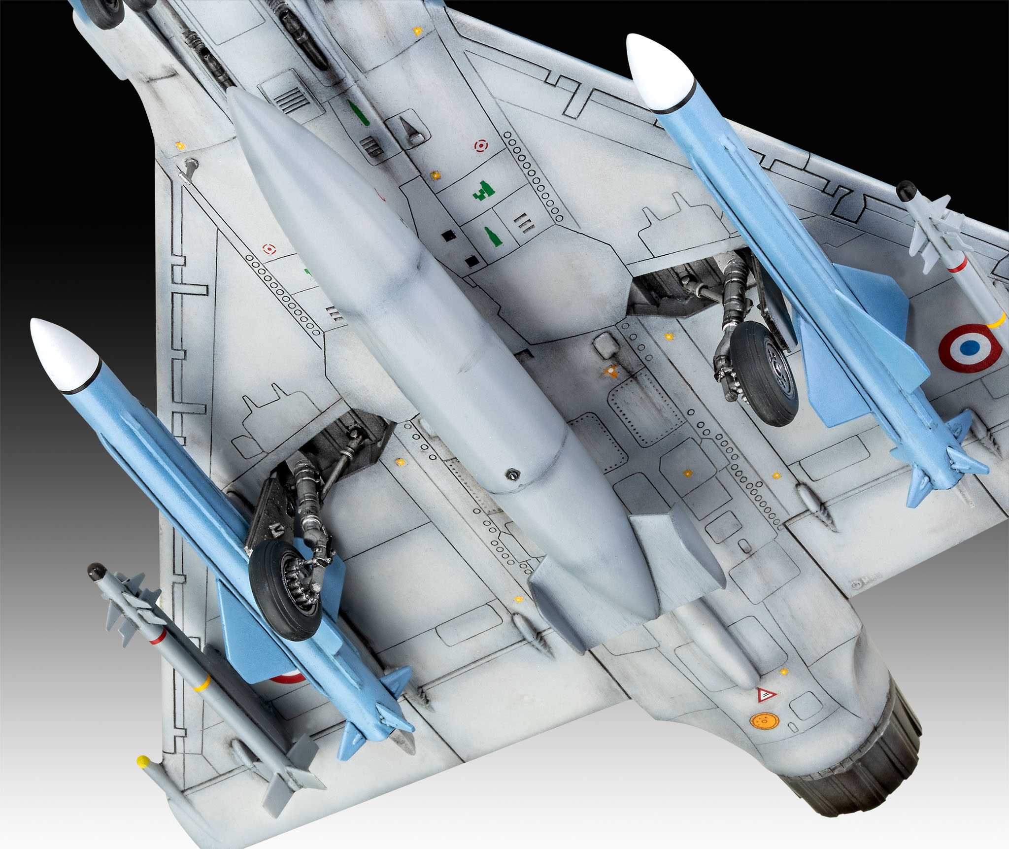 ModelSet letadlo 63813 - Dassault Mirage 2000C (1:48)