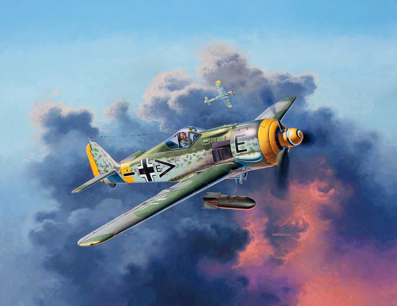 ModelSet letadlo 63898 - Focke Wulf Fw190 F-8 (1:72)