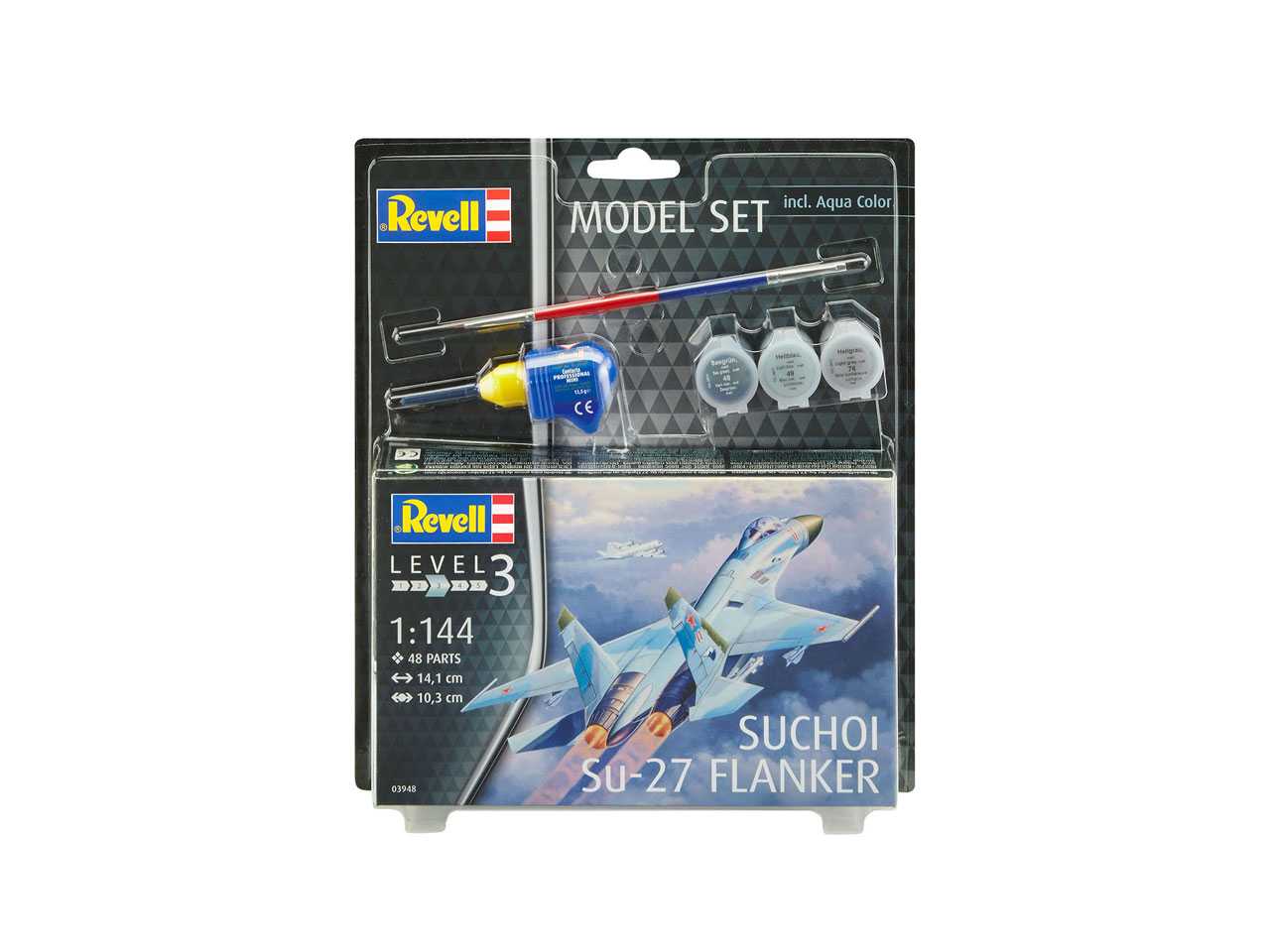 ModelSet letadlo 63948 - Suchoi Su-27 Flanker (1:144)