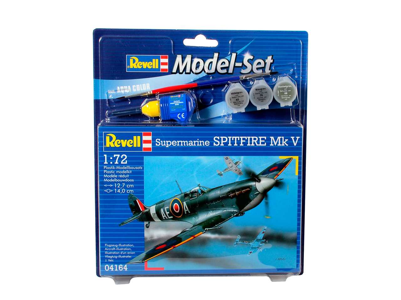 ModelSet letadlo 64164 - Spitfire Mk. V (1:72)