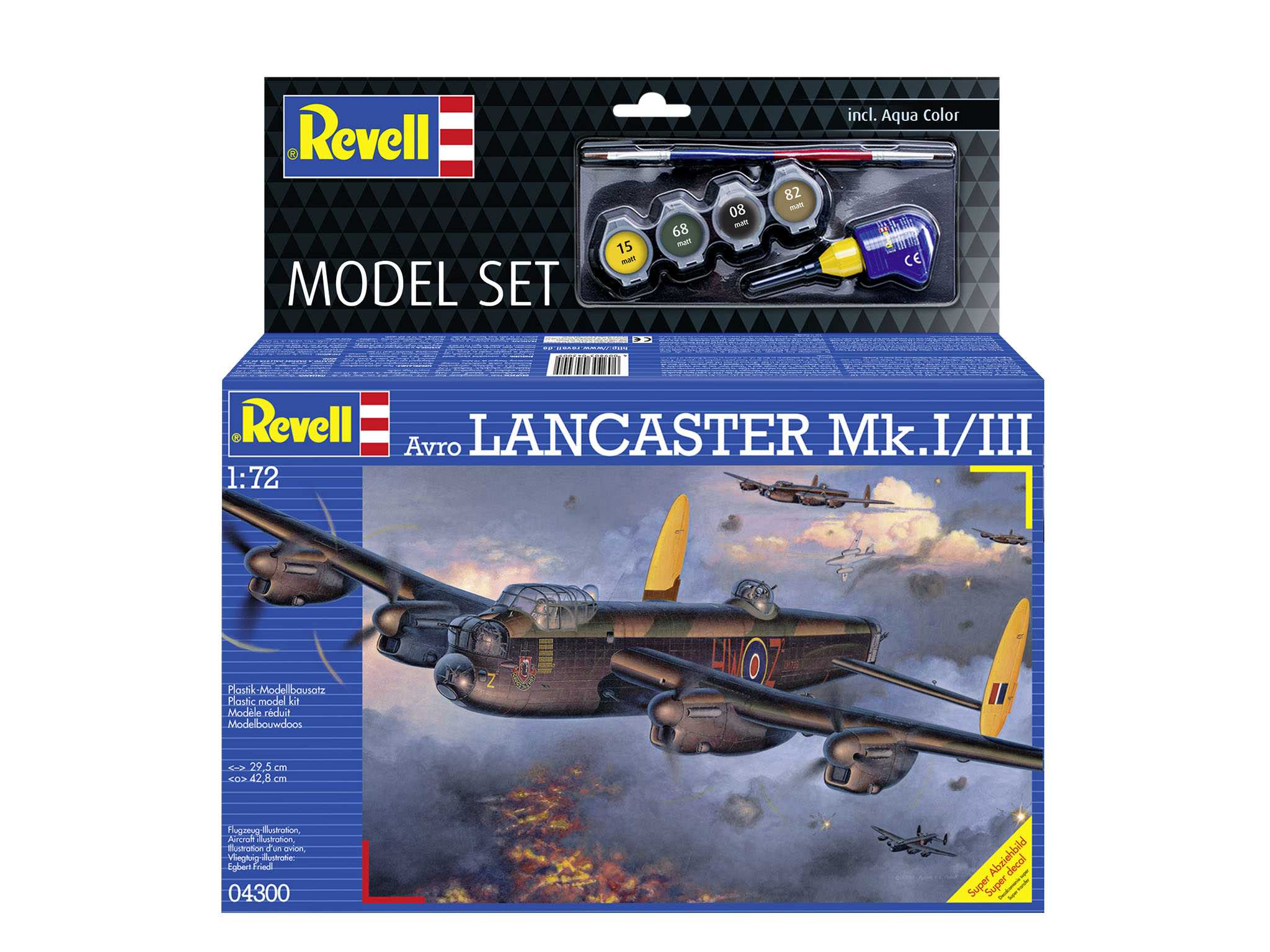 ModelSet letadlo 64300 - Avro Lancaster Mk.I/III (1:72)